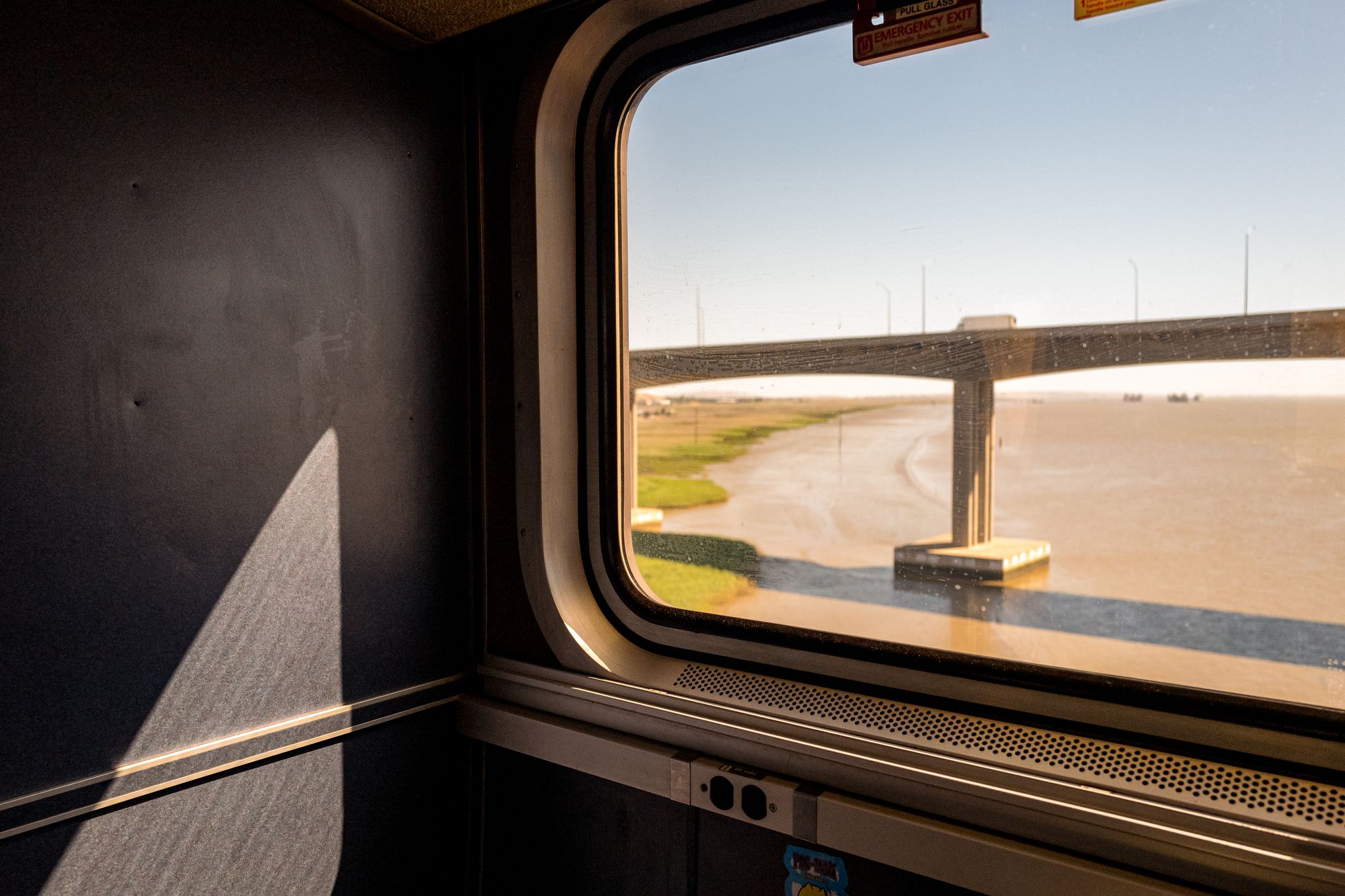 Amtrak Coach Class Window Seat