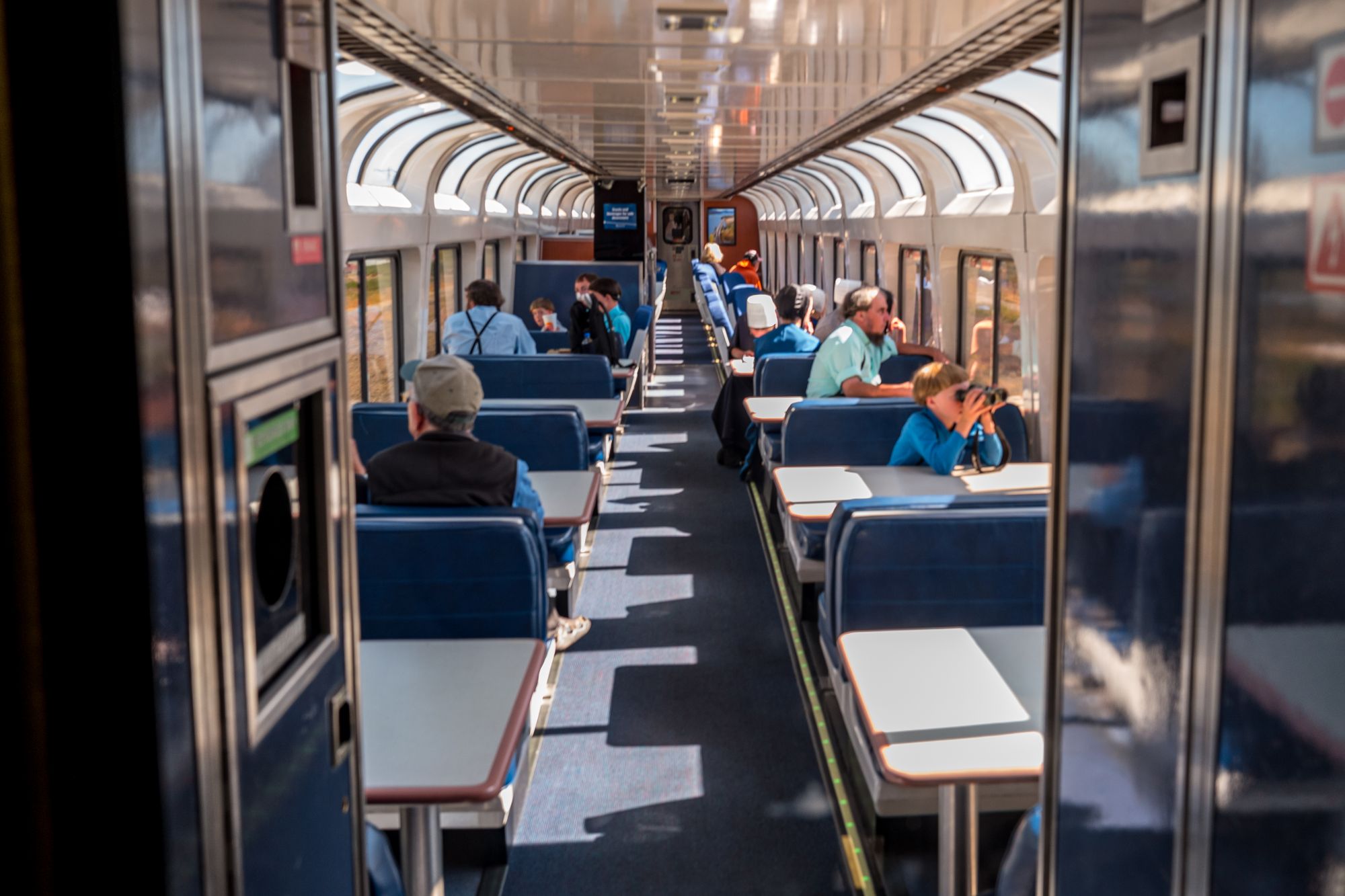 Amtrak California Zephyr Sightseer Lounge