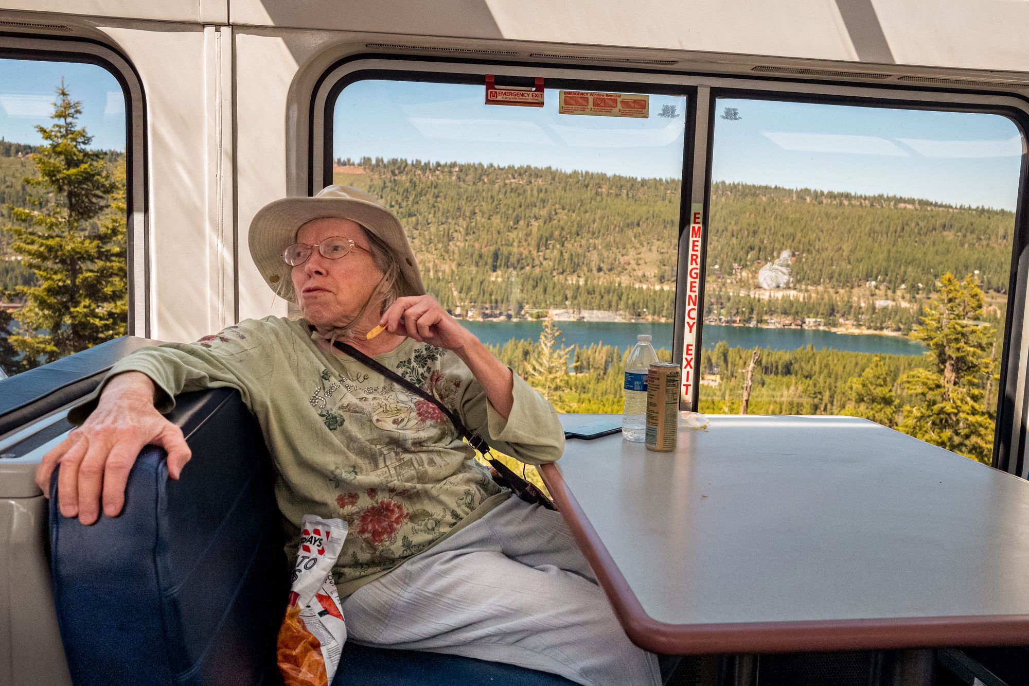 Amtrak California Zephyr Passenger