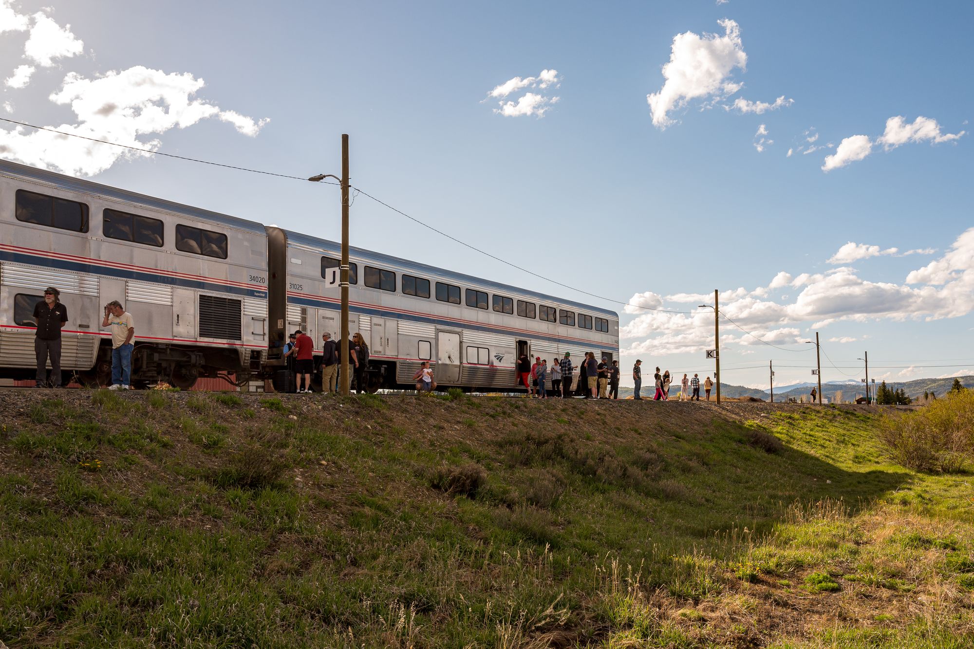 Amtrak California Zephyr Fresh Air Smoke Stop