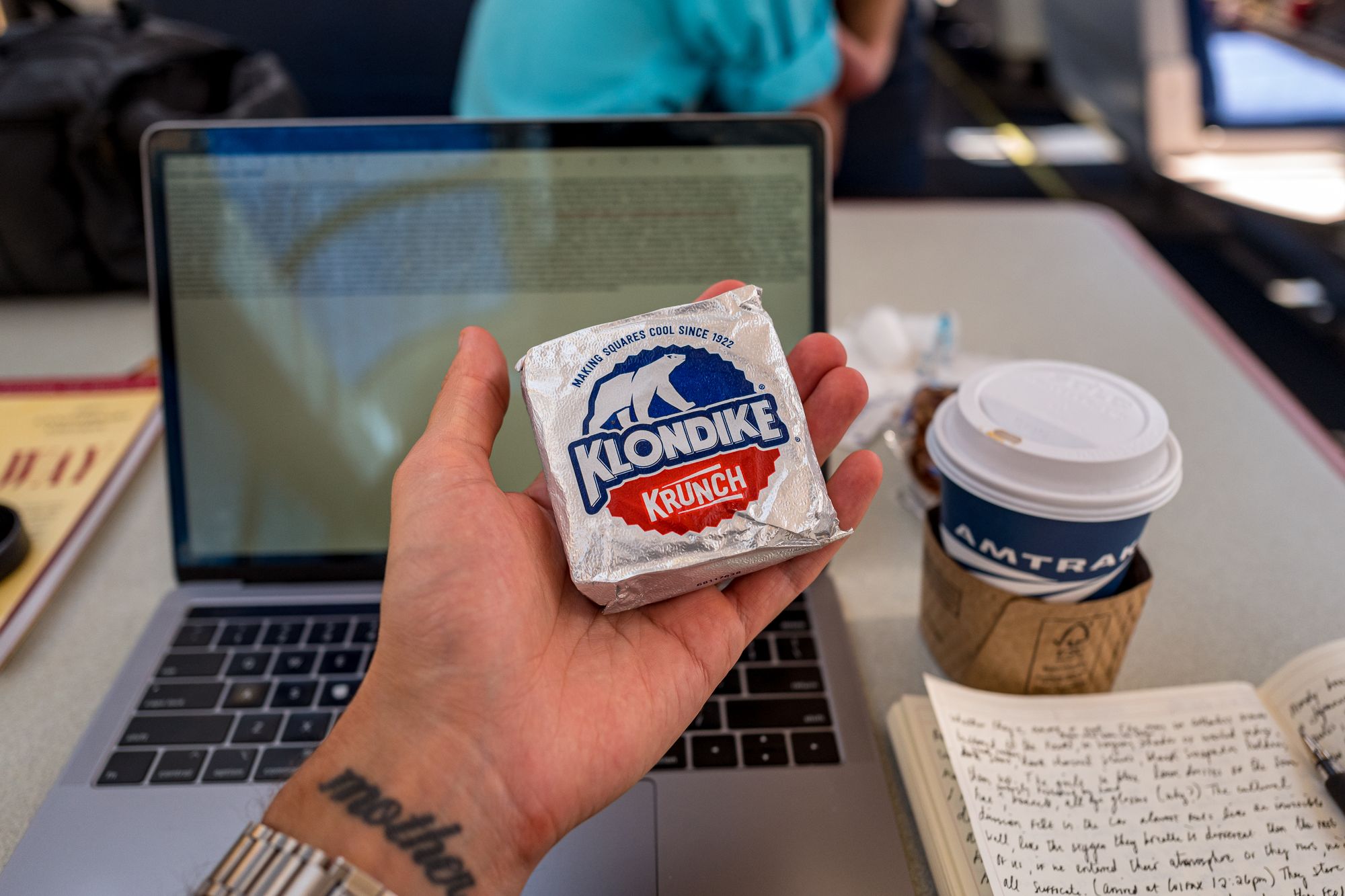 Klondike Bar Amtrak Sightseer Mennonites