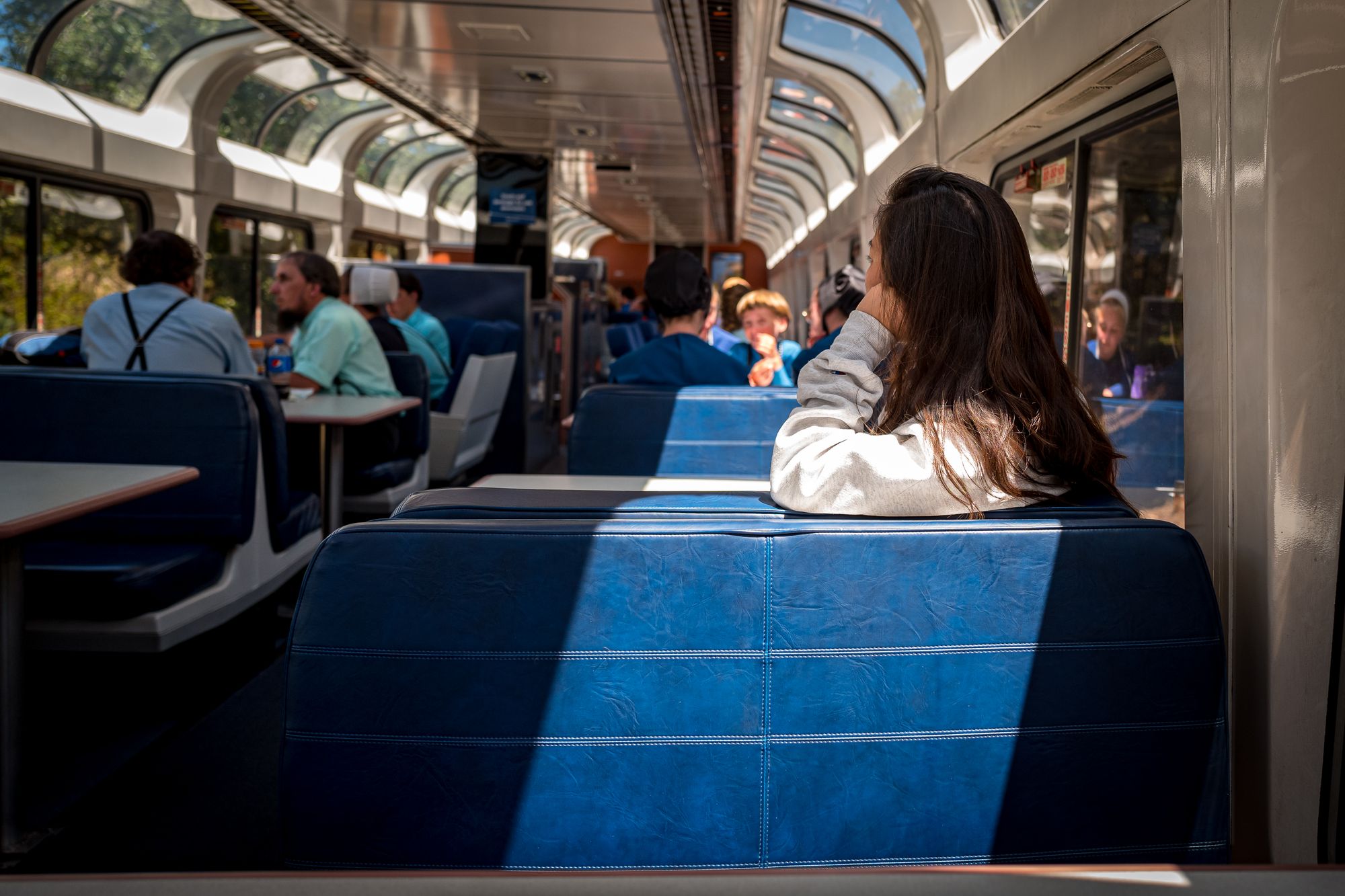 Amtrak California Zephyr Sightseer Passenger