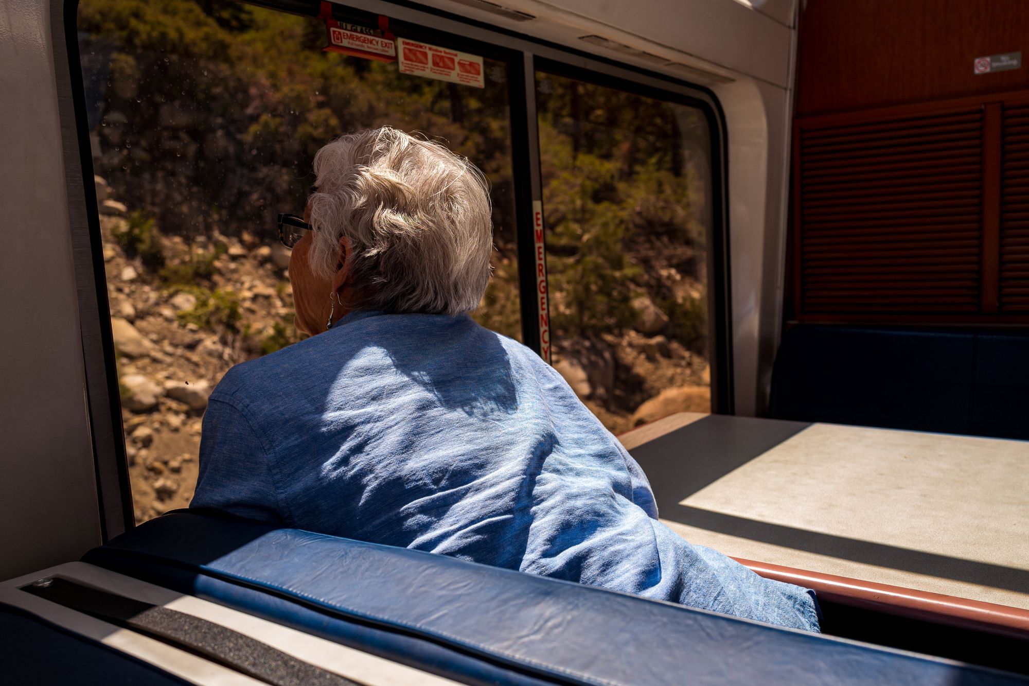 Amtrak California Zephyr Sightseer Passenger