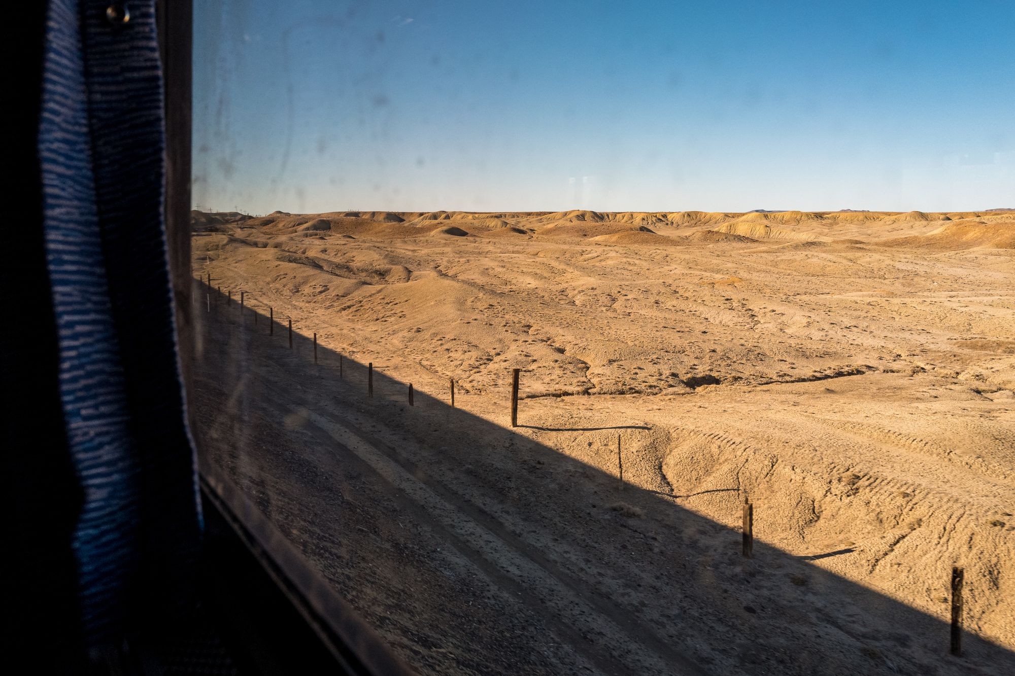 Amtrak California Zephyr America Desert