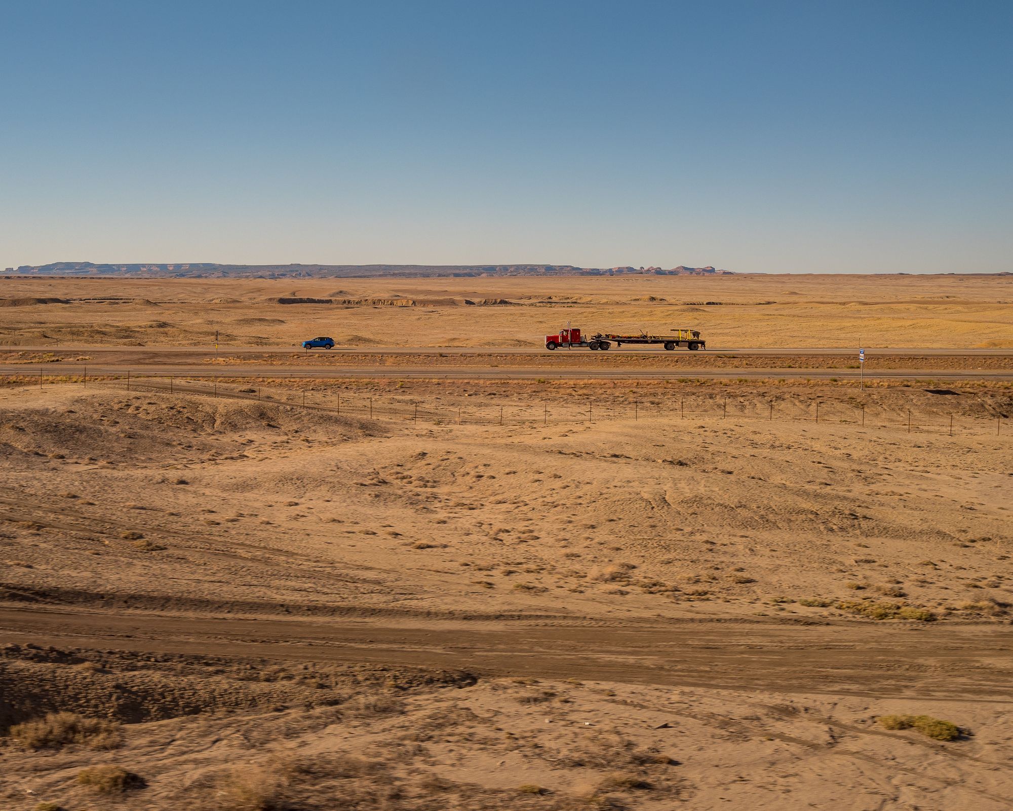 Amtrak California Zephyr Dessert America Trucks Cars Highway 