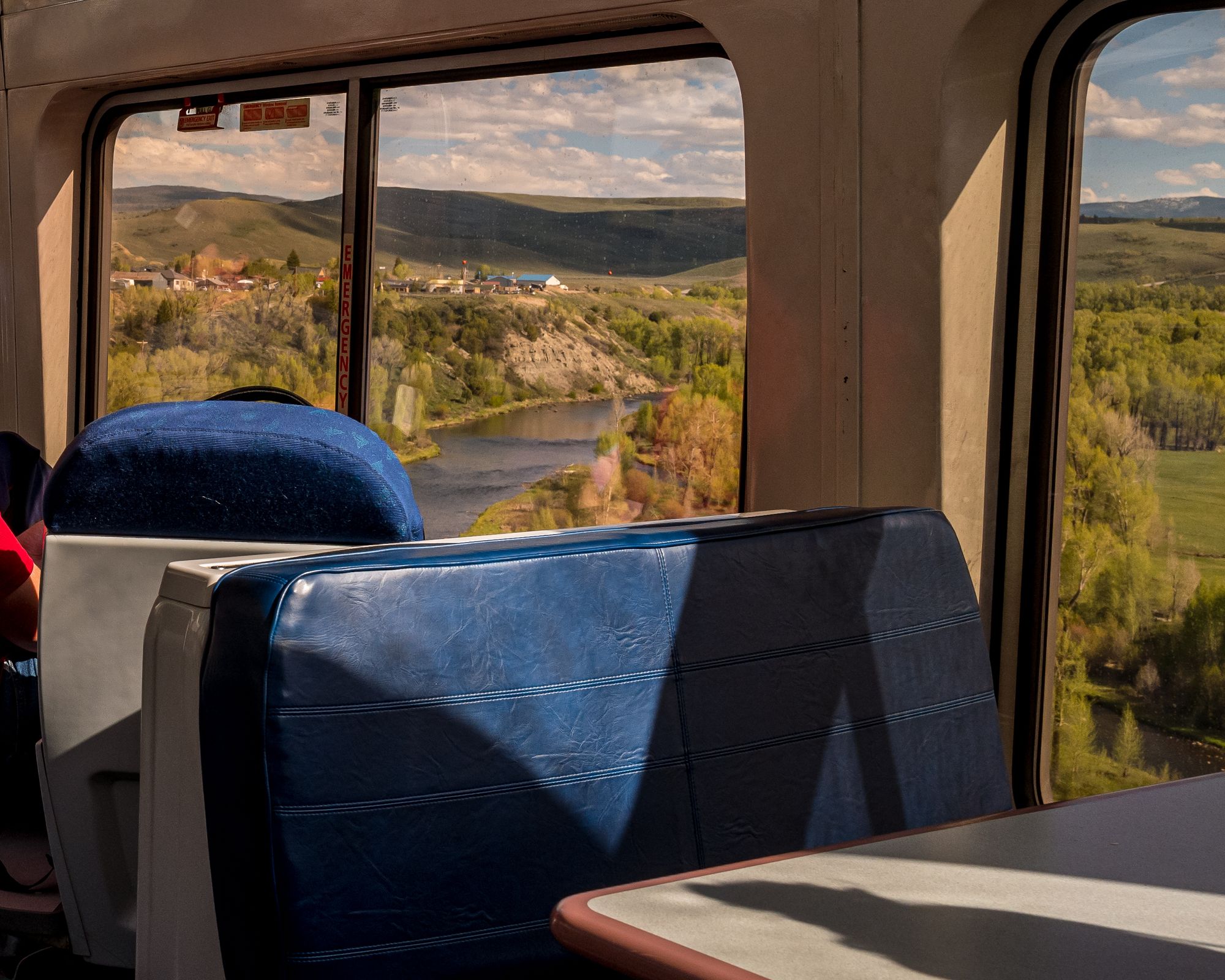 Amtrak California Zephyr Sightseer Vista Windows