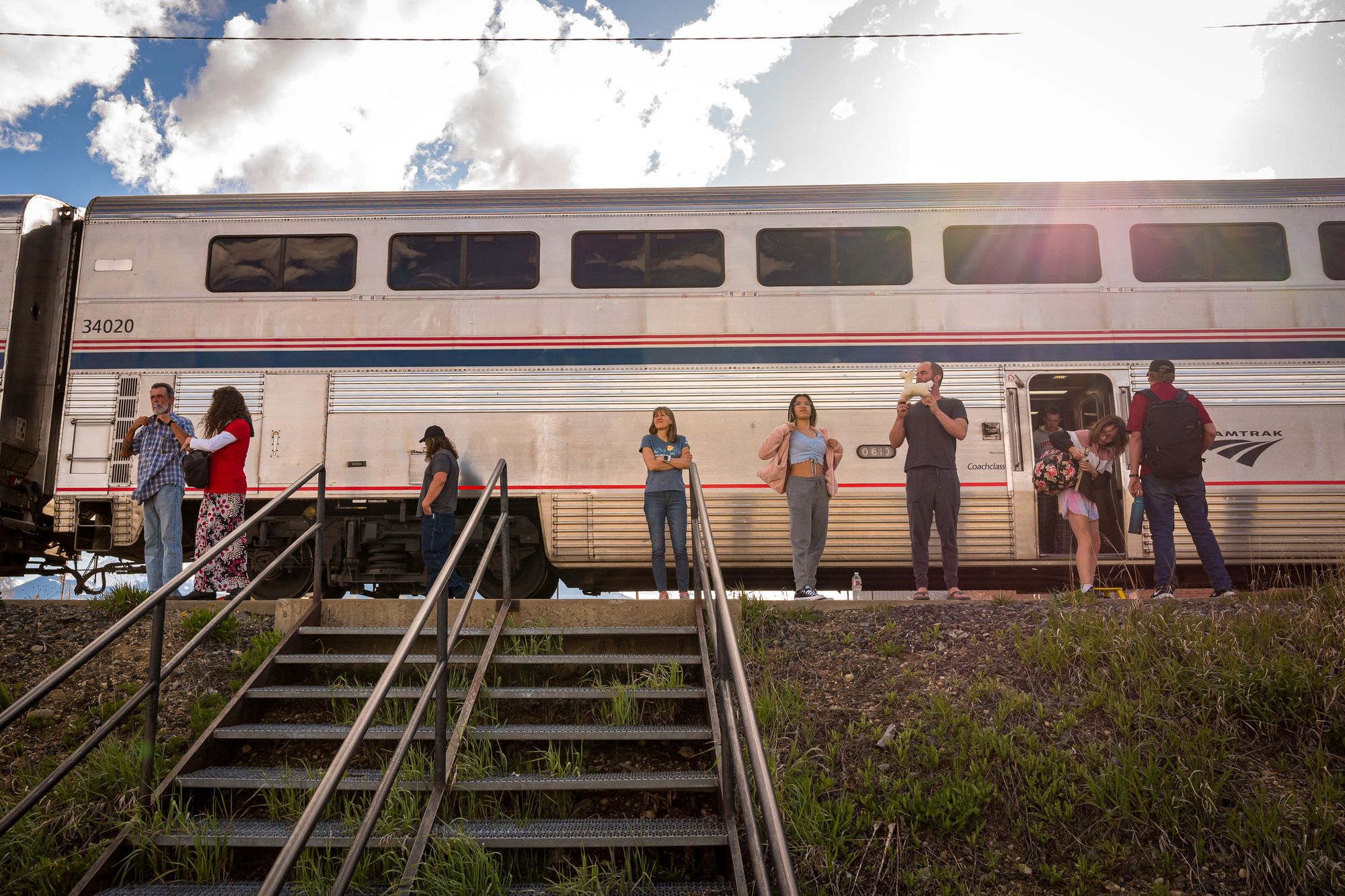 Amtrak California Zephyr Passengers America