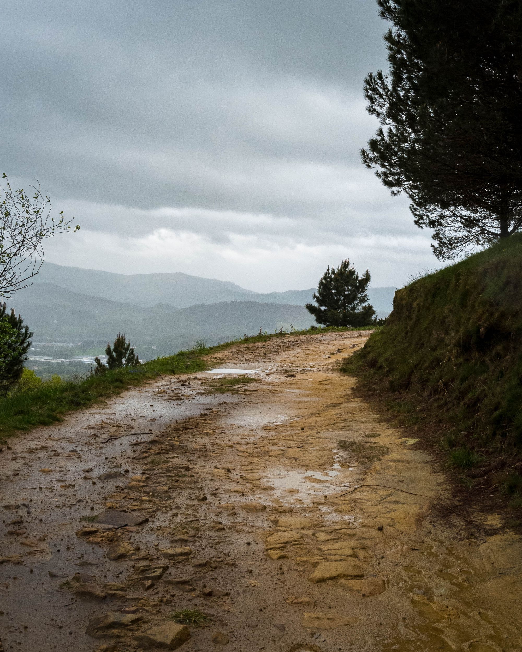 Camino de Santiago del Norte Trail Rain Spain